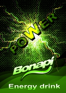 Bonapi POWER ENERGY DRINK - točené limonády post-mix (10l BIB)