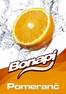 Bonapi POMERANČ - točené limonády post-mix (20l BIB)