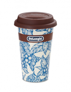 keramický hrnek na kávu DeLonghi BLU FLOWER