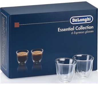 Sada sklenic DeLonghi espresso 6 kusů