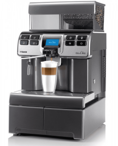 Automatický kávovar Saeco Aulika HSC TOP RI-  s pevným připojením na vodu
