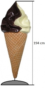 Reklamní poutač - Točená zmrzlina 194 cm VČ