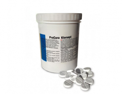 ProCura Klorsept - dezinfekční prostředek ve formě šumivých tablet